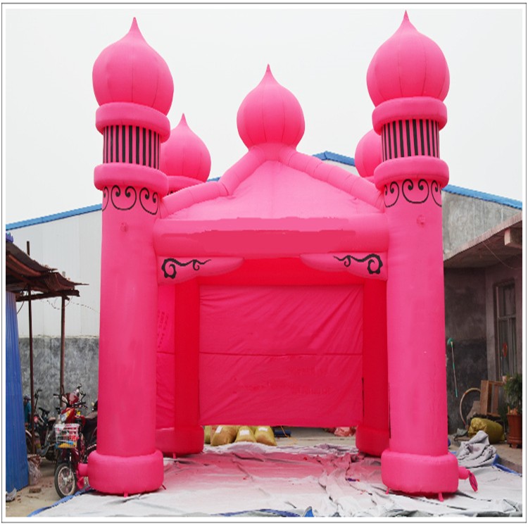 麻章粉色帐篷